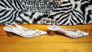 Zapatos de verano de piel de tacón bajo