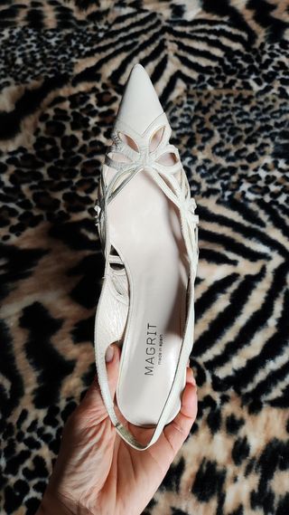Zapatos de verano de piel de tacón bajo