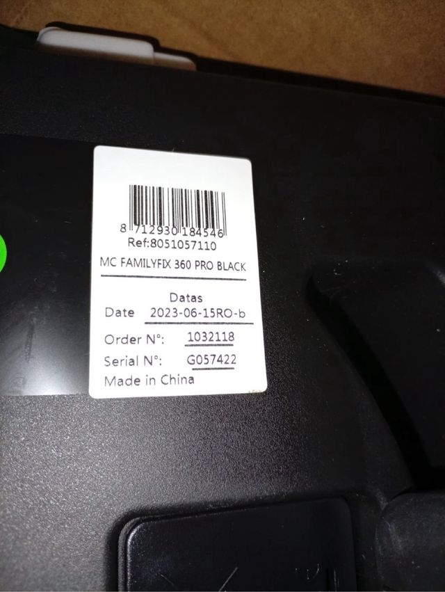 Silla coche Maxicosi Pebble pro 360 + Isofix