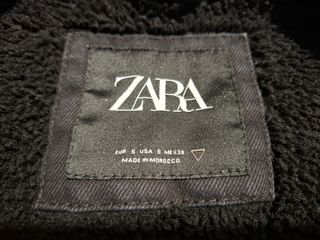 Chaqueta con borrego - Zara - Talla S - Hombre