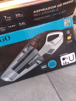 Aspirador de mano sin cable
