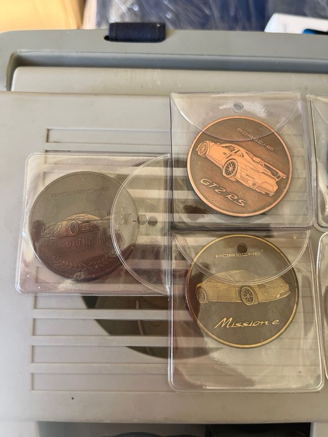 7 Monedas Porsche de 2014 a 2020