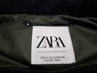 Chaqueta Zara Hombre - Verde - Talla M