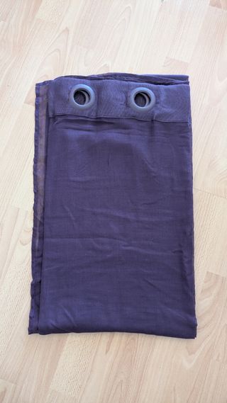 2 Cortines liles ikea