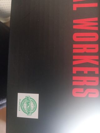 Calzado de trabajo o sanitario