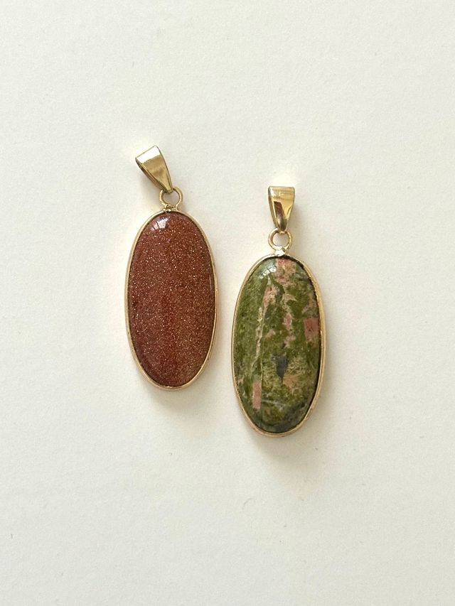 Colgantes de piedra