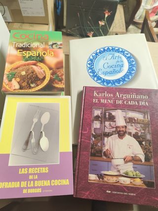 Libros cocina Española