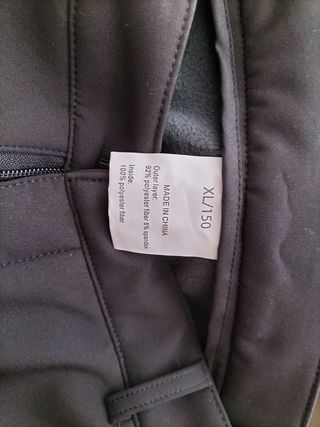 Calças de caminhada Preto