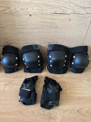 Patines Rollerblade unisex y kit de proteccion 