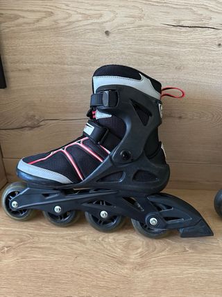 Patines Rollerblade unisex y kit de proteccion 