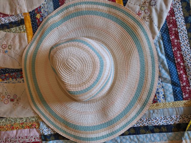 Pamela de paja T-U playa sol