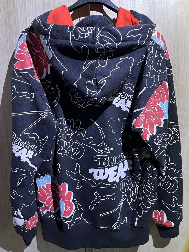 Felpa Bullrot con cappuccio