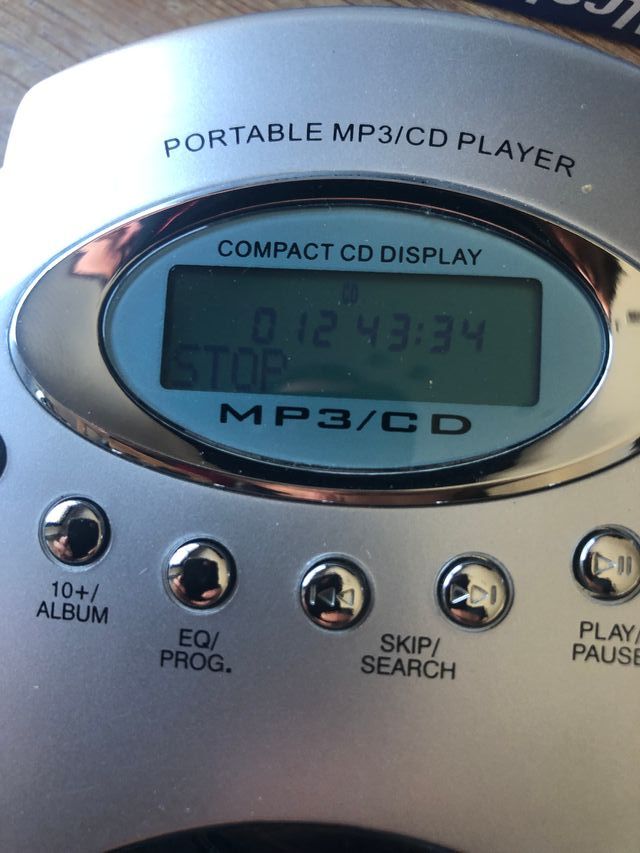 Reproductor de CD portátil