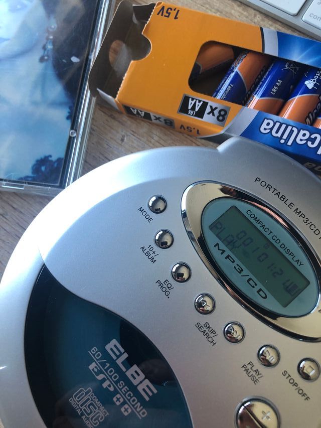 Reproductor de CD portátil