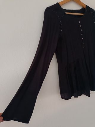 Camisa negra Bershka sin estrenar 