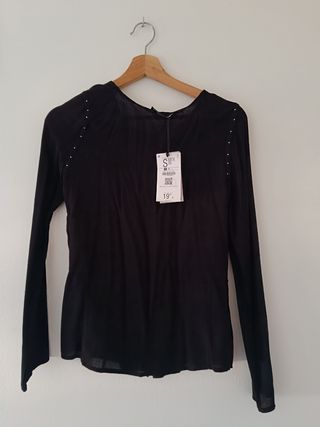 Camisa negra Bershka sin estrenar 