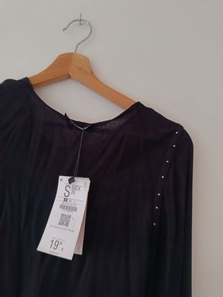 Camisa negra Bershka sin estrenar 