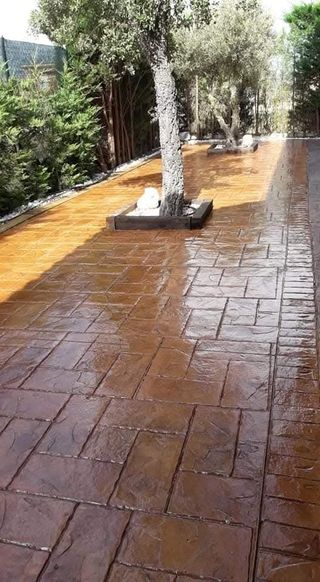 PAVIMENTOS DE HORMIGON IMPRESO Tlf.642974501