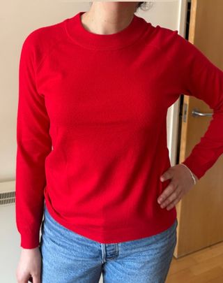 Jersey rojo Vero Moda