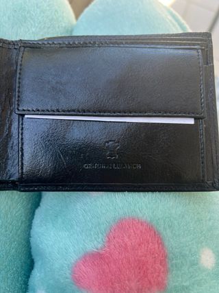 Cartera de piel 