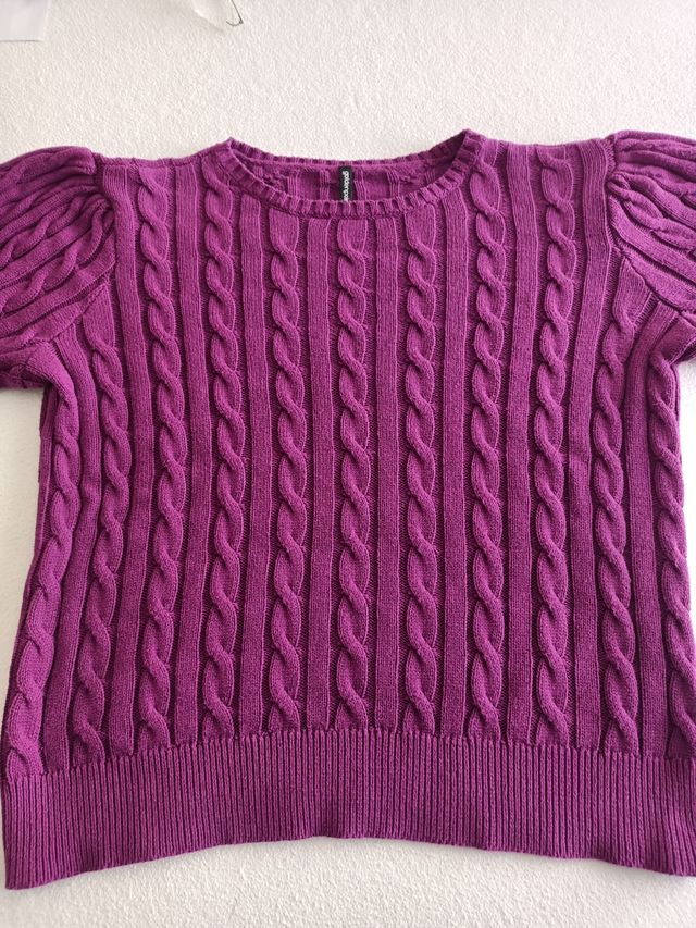 Pullover girocollo maniche lunghe