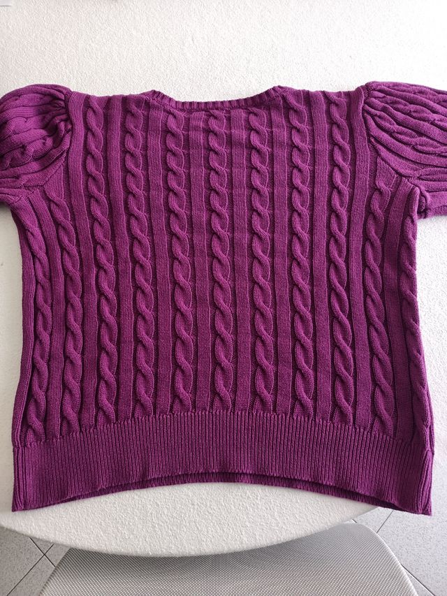 Pullover girocollo maniche lunghe