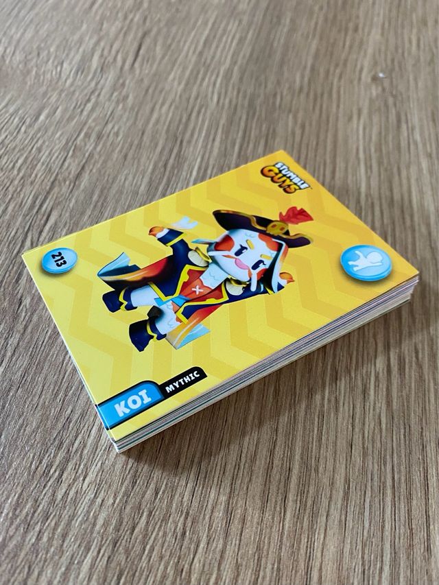 24 CROMOS STUMBLE GUYS SIN REPETIR