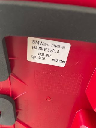 Faro trasero X5 E53