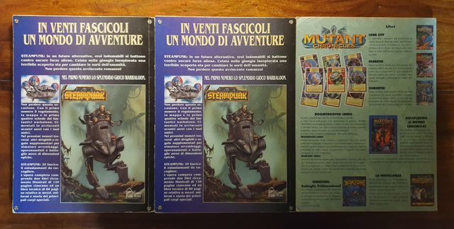 Lotto Serie completa fumetti Steampunk 1 - 2 - 3