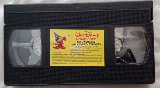101 DALMATAS "LA PELICULA" VHS