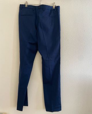 Traje de hombre azul marino Slim Fit