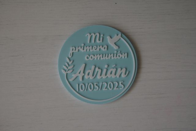Recuerdo De Comunión Personalizado