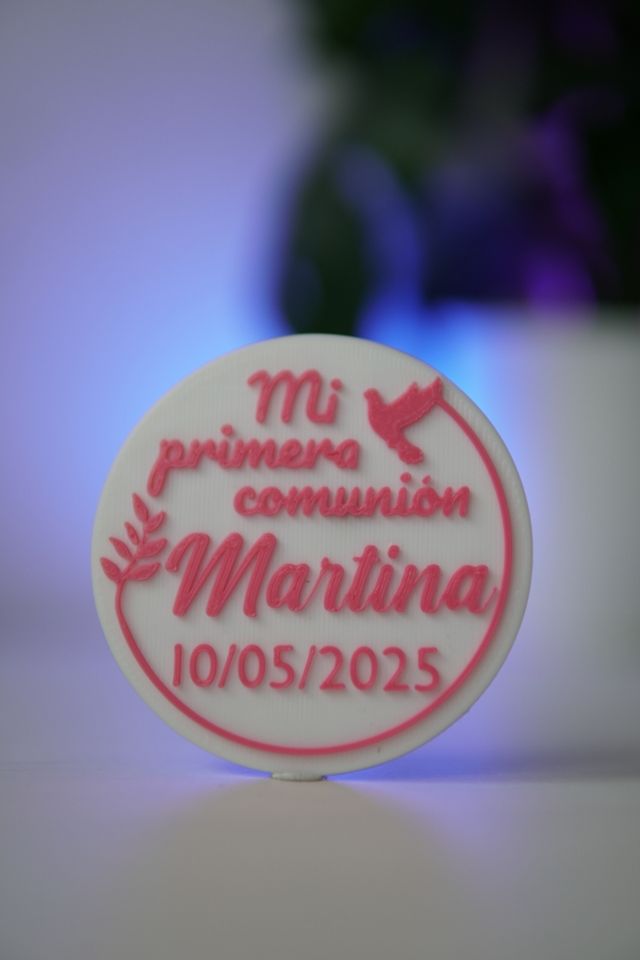 Recuerdo De Comunión Personalizado