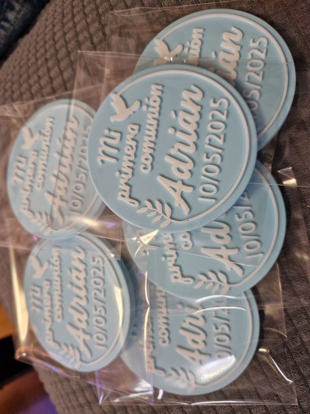 Recuerdo De Comunión Personalizado