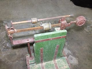 Bascula antigua pesar sacos