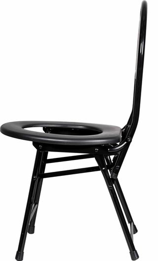 Silla WC plegable y segura.