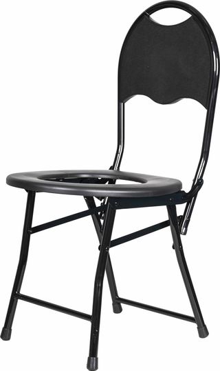 Silla WC plegable y segura.