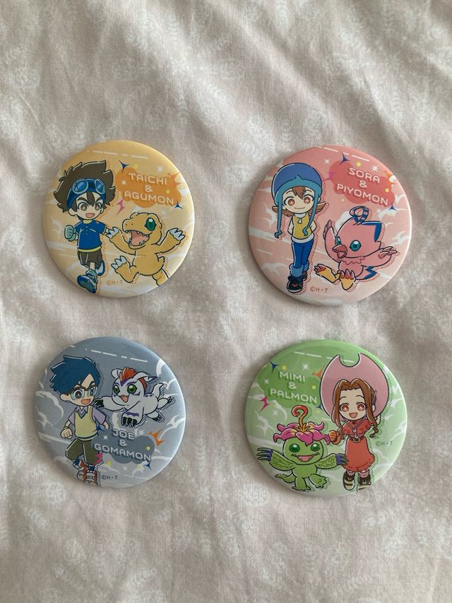 Chapas Digimon Adventure