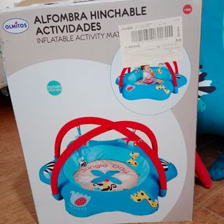 Alfombra de juego hinchable