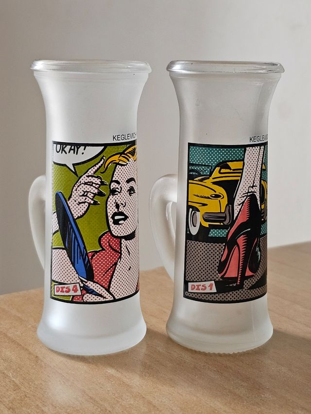 2 bicchieri da collezione keglevich 99