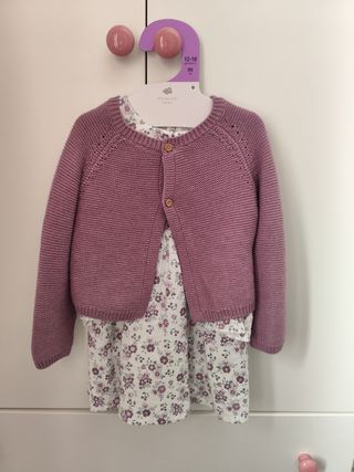 Conjunto de bebé niña talla 12-18 m Primark 