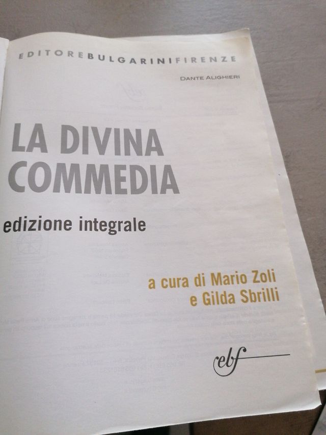 Divina Commedia. Ediz. Integrale