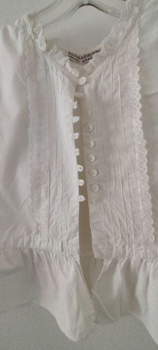 Blusa de verano. Vintage. Algodón.