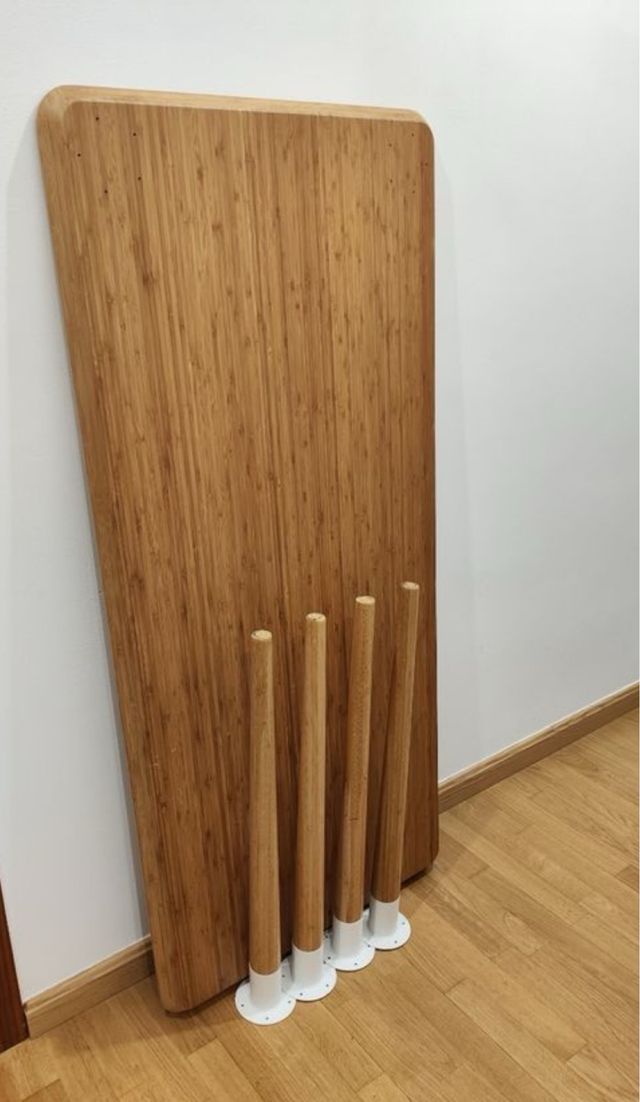 Tablero de mesa ANFALLARE y patas HILVER IKEA