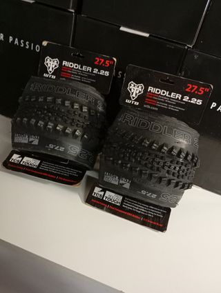 Coppia Di Copertoni MTB 27,5x2,25 Wtb Riddler Tube