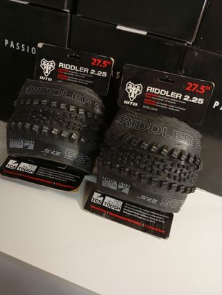 Coppia Di Copertoni MTB 27,5x2,25 Wtb Riddler Tube