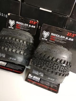Coppia Di Copertoni MTB 27,5x2,25 Wtb Riddler Tube