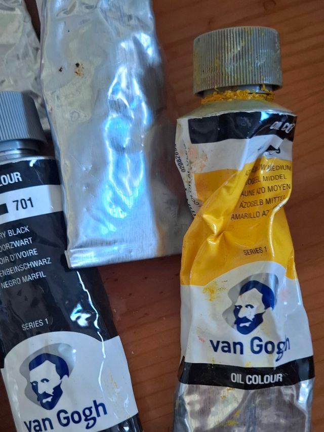 Lote de pinturas óleo