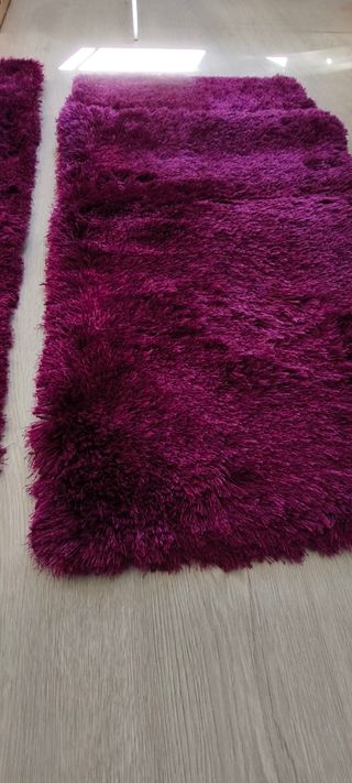 Juego de dos alfombras