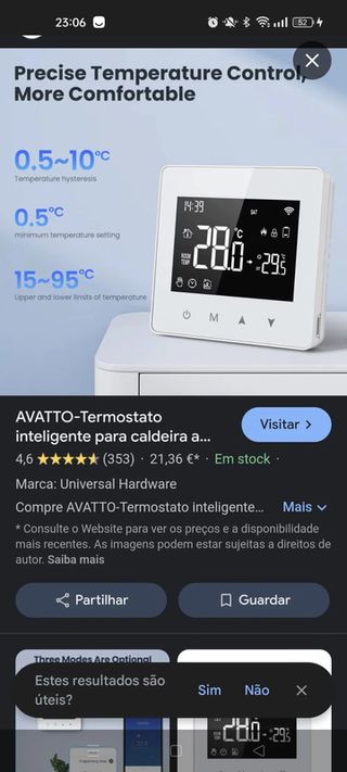 Termostato inteligente